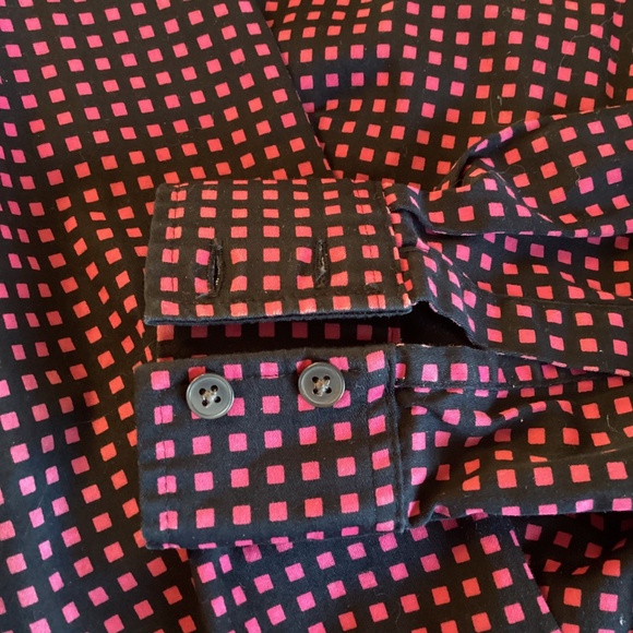 Purple Patterned Women's Top - Picture 3 of 7